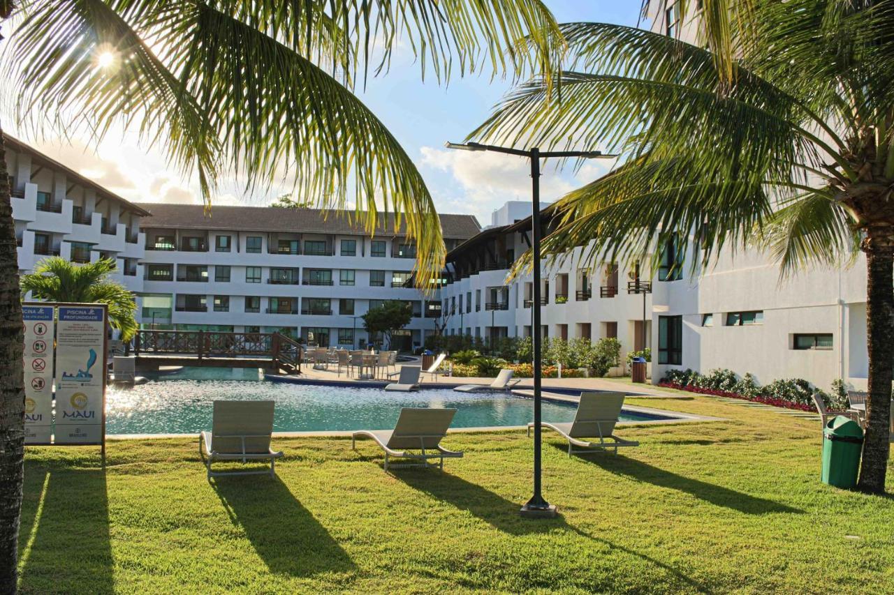 Flat Maui Beach Residence, Tamandaré-Carneiros, pé na areia, à beira-mar! Esterno foto